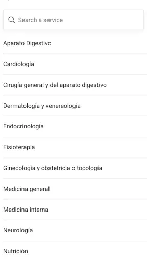 Clínica Sastre screenshot