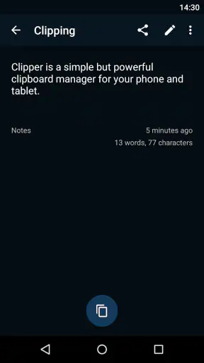 Clipper+: Clipboard Manager screenshot
