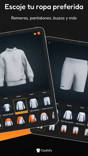 Clothify - Diseña ropa en 3D screenshot