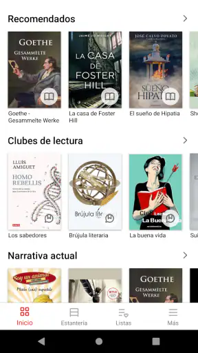 Club Lectura-Comunidad Madrid screenshot