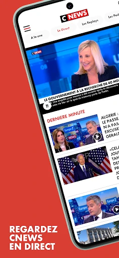 CNEWS - Toute l'Actu en direct screenshot