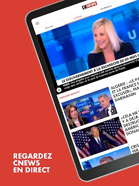 CNEWS - Toute l'Actu en direct screenshot