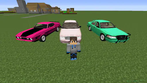 Coches Mod para Minecraft PE screenshot