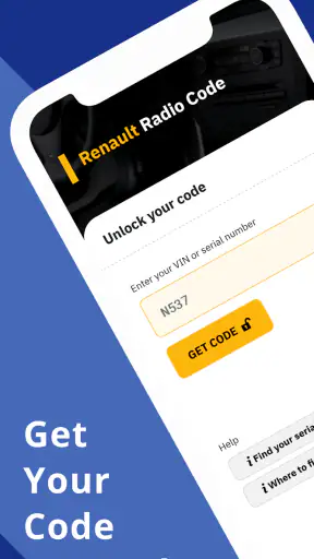 Código Radio Renault screenshot