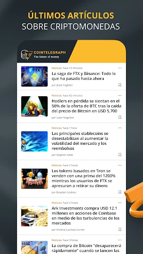Cointelegraph: Cripto Noticias screenshot