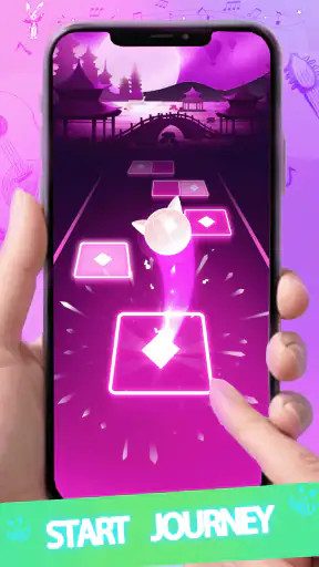 Color Dace Hop juego de musica screenshot