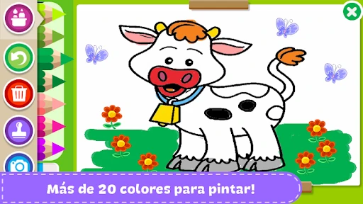 Colorea y aprende animales screenshot