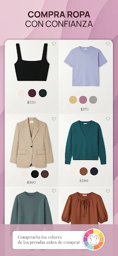 Colorimetría - Dressika screenshot