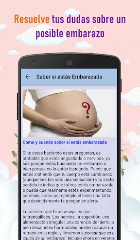 Como saber si estás embarazada screenshot