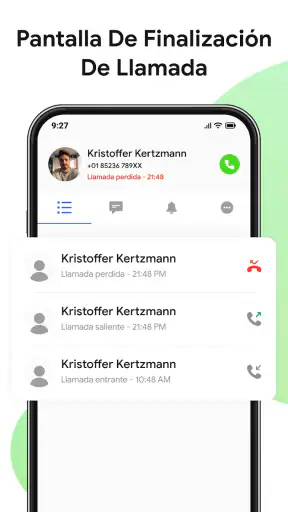Contactos: Llamada telefónica screenshot