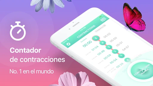 Contador de contracciones 9m screenshot