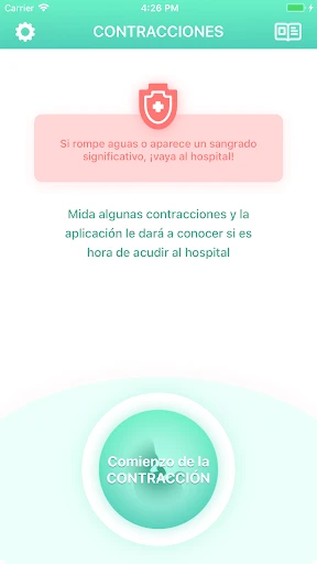 Contador de contracciones 9m screenshot