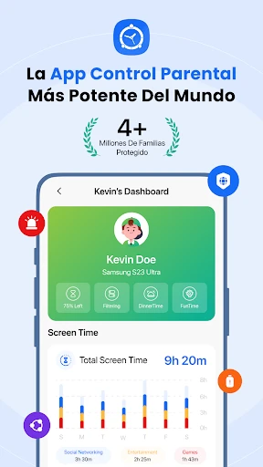 Control Parental FamilyTime screenshot