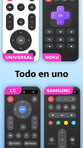 Control remoto TV - Todas TV screenshot