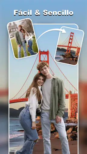 Cortar y Pegar Foto Editor IA screenshot