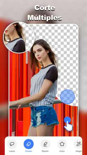 Cortar y Pegar Foto Editor IA screenshot