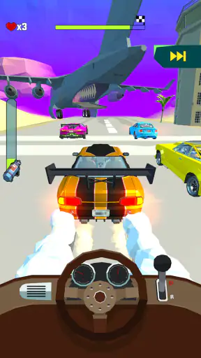 Crazy Rush 3D - A correr screenshot