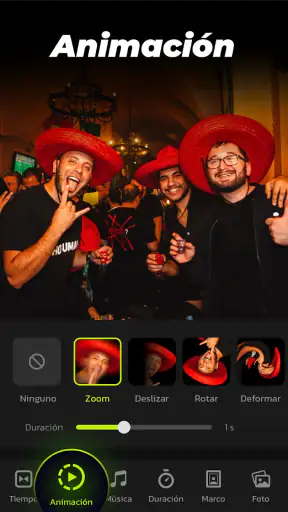 Crea videos con fotos y música screenshot