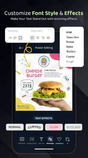 Creador de carteles - Flyers screenshot