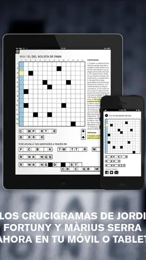 Crucigramas Jordi Fortuny screenshot