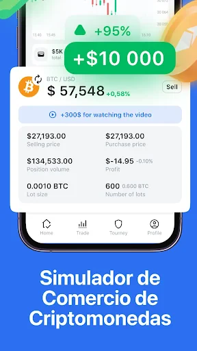 Cryptoguru: Trading Simulador screenshot