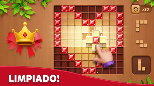Cube Block - Juego Wood Puzl screenshot