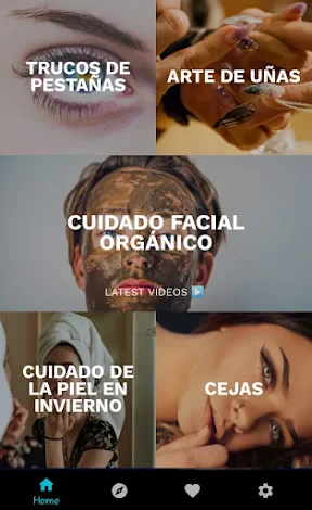 cuidado piel y cuidado cara screenshot