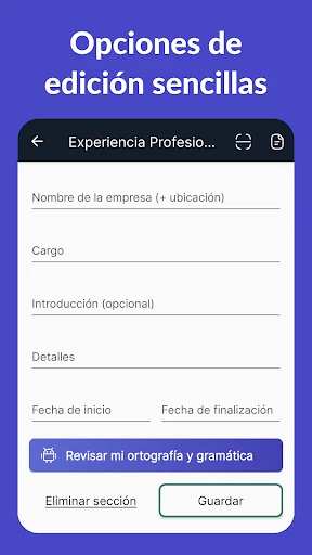 Currículum Vítae - CV Engineer screenshot