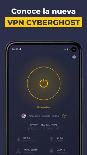 CyberGhost VPN: Proxy Seguro screenshot