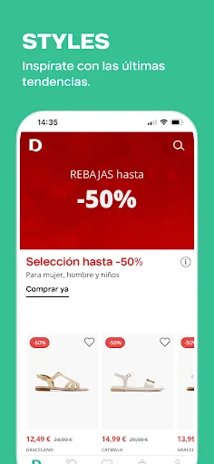 DEICHMANN Calzados screenshot
