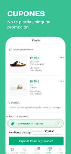 DEICHMANN Calzados screenshot