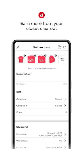 Depop - Buy & Sell Clothes App screenshot