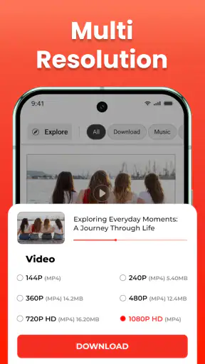 Descargador de videos  Anysave screenshot