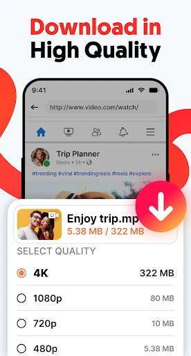 Descargador de videos en HD screenshot