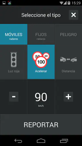 Detector de Radares - CamSam screenshot