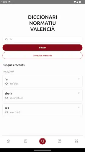 Diccionari Normatiu Valencià screenshot