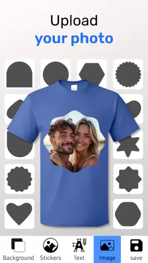 Diseñador de camisetas: Crear screenshot