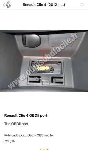 ¿Dónde está mi toma OBD2? screenshot