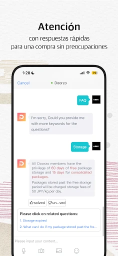 Doorzo - Servicios proxy screenshot