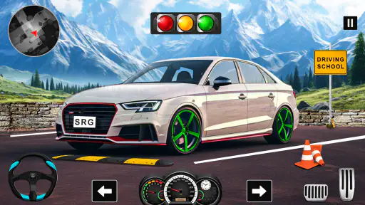 Driving School Games Car Game screenshot