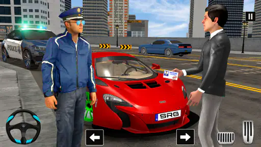 Driving School Games Car Game screenshot