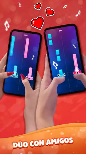 Duet Tiles: Música Vocal Dual screenshot