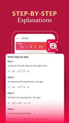 Easy Math resolver matematicas screenshot
