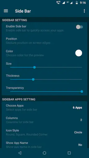 Edge Side Bar - App Shortcuts screenshot