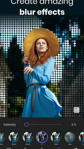 editor de fotos borrosas screenshot