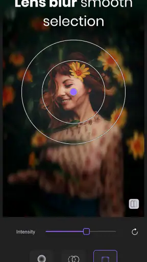 editor de fotos borrosas screenshot