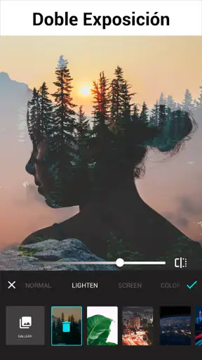 Editor de fotos - Lumii screenshot