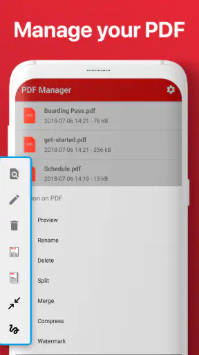 Editor PDF: Unir y separar PDF screenshot