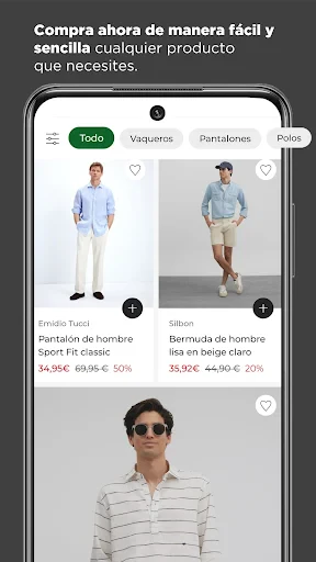 El Corte Inglés screenshot