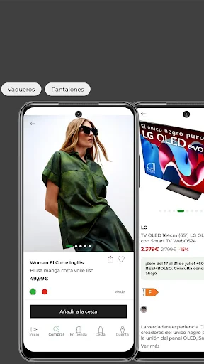 El Corte Inglés screenshot